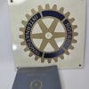 Vintage Rotary International Emaljskylt & Svensk Matrikel (1984–1985) – Samlarobjekt