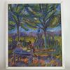 Okänd konstnär, Olja på pannå, Impressionism