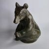 FIGURIN, björn, keramik, Joghus, Bornholm, Danmark, 1950-tal.