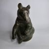 FIGURIN, björn, keramik, Joghus, Bornholm, Danmark, 1950-tal.