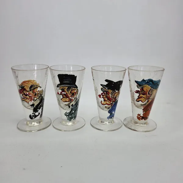 Snapsglas Perbo, Halmstad, 4st