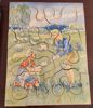 Puzzle 2st, Maj Lindman och Landet Wooden Jigsaw Complete,