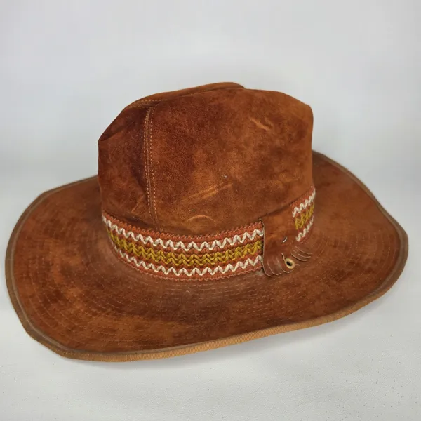 Westernhatt / Cowboyhatt ”STUDS!” Dorfman-Pacific – Äkta Mocka 