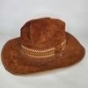 Westernhatt / Cowboyhatt ”STUDS!” Dorfman-Pacific – Äkta Mocka 