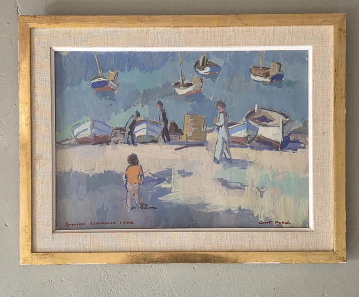 Evert Duhan
(1906–1982) Olja på pannå.