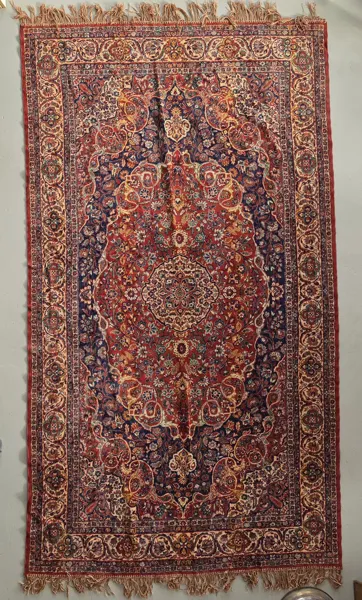 Persisk Silkematma – Exklusiv "Ghalicheh" (143x265 cm)