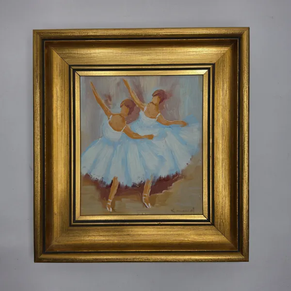 KAI MORTEN-GLUD (1912-1992), Olja på pannå