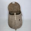 FISKEKORG/PIMPELSTOL, rotning/trä. 1900-tal.