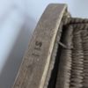 FISKEKORG/PIMPELSTOL, rotning/trä. 1900-tal.