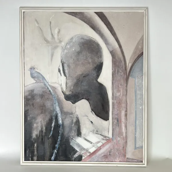 Jan Tillander 1947 –  (Originalmålning, olja på duk)