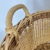 Mangelkorg / Tvättkorg i flätad rotting – 1900-tal