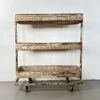 Rullvagn med Hyllor i Industristil – Vintage med Rustik Patina