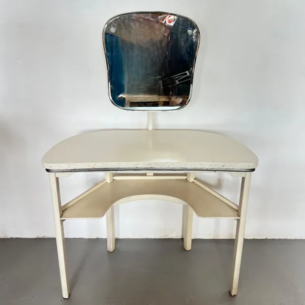 Sminkbord / Toalettbord med Justerbar Spegel (Mid-century/Retro)