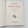 Konstbok: EROTIKA av Ernst Hansen (1940-tal) – Dansk Bibliofilutgåva