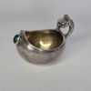 Fabergé, Rysk Kovsh i 88 Zolotnik Silver – Stämplad. Julius Rappoport, ФАБЕРЖЕ, 119g
