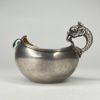 Fabergé, Rysk Kovsh i 88 Zolotnik Silver – Stämplad. Julius Rappoport, ФАБЕРЖЕ, 119g