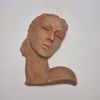 ANDERS MOHAMMAR (1912-1993). VÄGGRELIEF, kvinnaporträtt, keramik, signerad Mohammar 1934