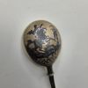 Rysk Silversked i Niello & Guld – S:t Göran och Draken, Moskva 1853, 68 gram