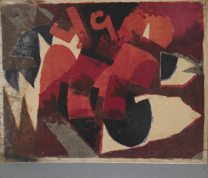 Vide Jansson (även stavad Wide Janson, 1924–2007), blandad teknik