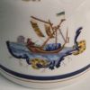 Teservis "Nanking" Rörstrand – Tekanna, gräddsnipa, koppar & assietter (Chinoiserie)