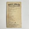 Antik Tobakskort / Trade Card – W. Duke Sons & Co. "Honest Long Cut" (USA, 1800-tal)