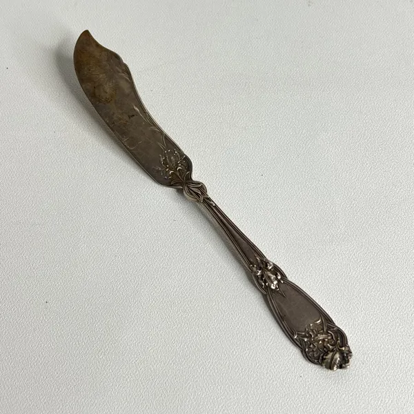 Sterling Silver smörkniv / kniv– Jugend / Art Nouveau (Stämplad)
