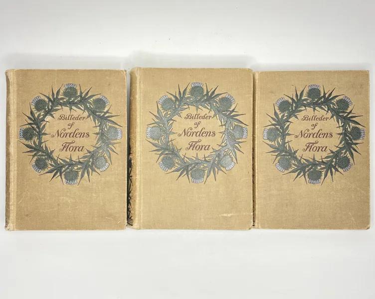 A. Mentz & C.H. Ostenfeld (1901–1906) Komplett sett, Billeder af Nordens Flora 