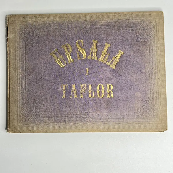 "Upsala i Taflor" av Alexander Nay (1870) – 12 litografier