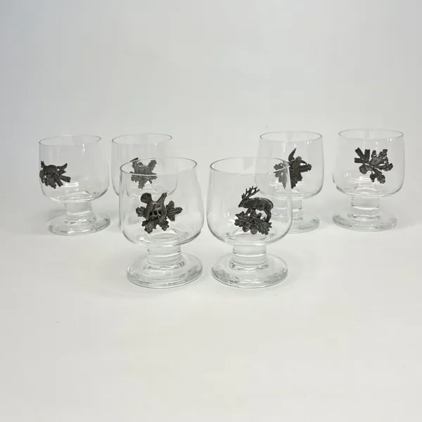 Glas (Jaktmotiv) – Bohemia, 1900-tal