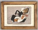 Litografi: Leda och Svanen – Nils Wedel, 1900-tal