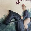 Tréskylt / Pubskylt (The Horse & Jockey – Fine Ales) – 1900-tal