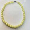 alsband / Pärlhalsband (uranglas) – Art Deco, 1920-tal