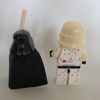 LEGO STAR WARS. Stormtrooper Alarm/klocka. Darth Vader ficklampa (lysande ljussabel)