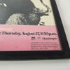 Signerad Konsertaffisch Grover Washington Jr. – Autograf Jazz Saxofon Vintage Poster Chautauqua, USA, Amerika