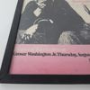Signerad Konsertaffisch Grover Washington Jr. – Autograf Jazz Saxofon Vintage Poster Chautauqua, USA, Amerika