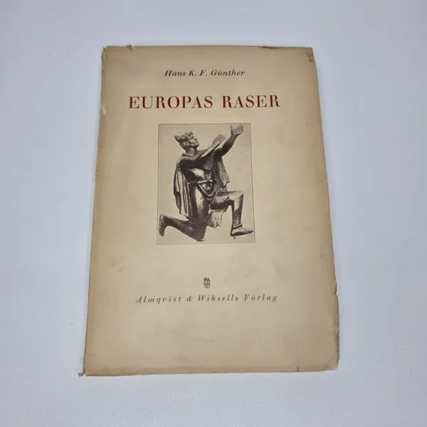 Europas raser - Hans K. F. Günther (1925) Almqvist & Wiksell | Häftad